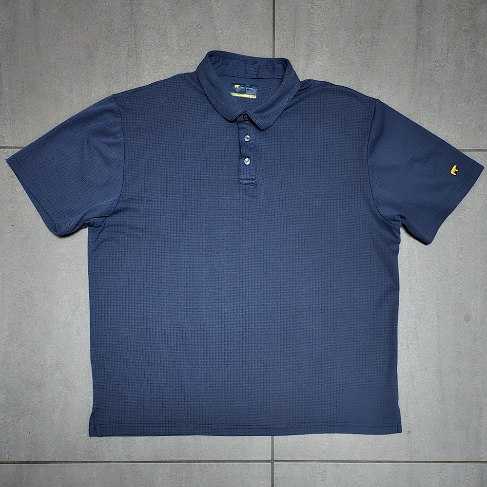 Jack Nicholson Golf Shirt Size XL Blue